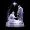 7'' LED Lighted Musical Icy Crystal Nativity Scene Christmas Decoration